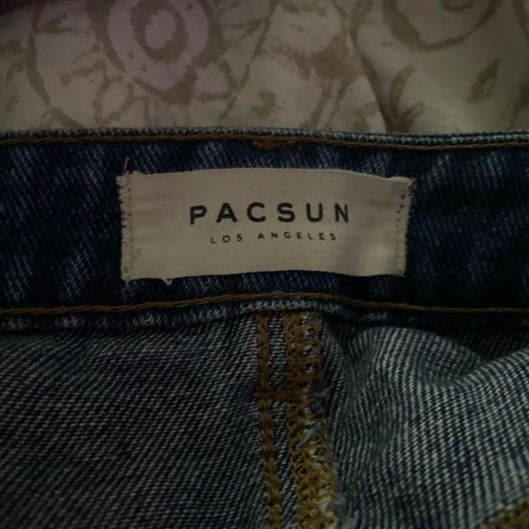 PAC SUN HIGH RISE DENIM SHORTS 🩳 - Picture 3 of 4